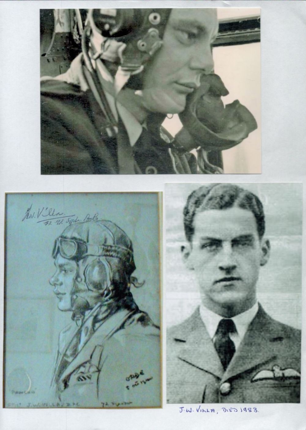 Lot 88: WW2 BOB fighter pilot Maurice Goodman 604 sqn...