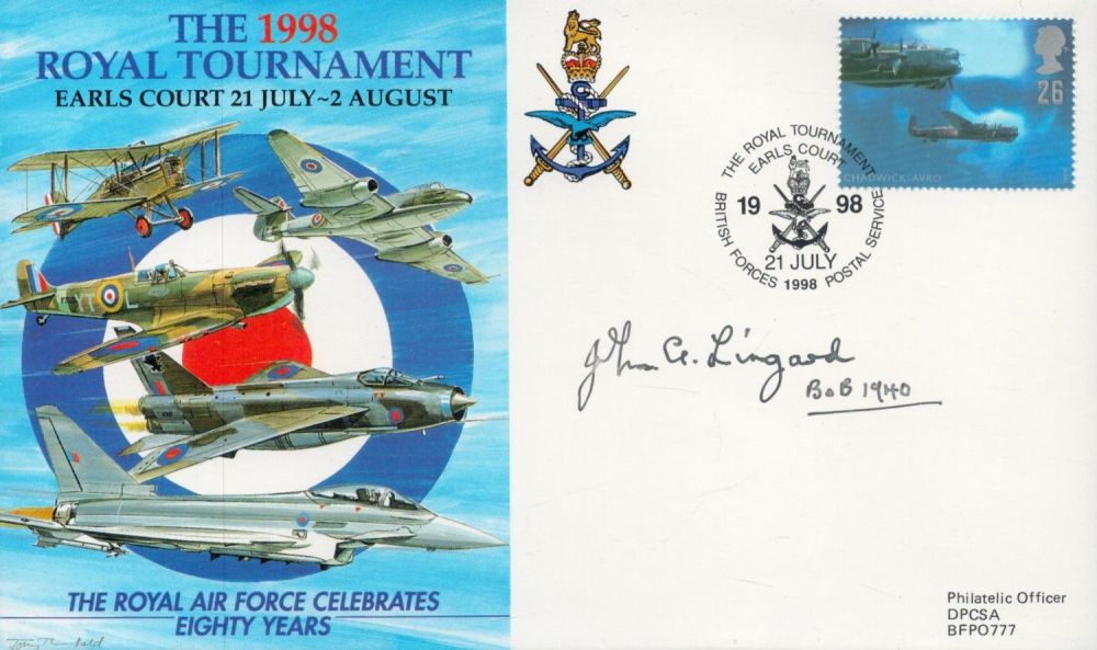 Lot 292: WW2 BOB fighter pilot Reginald Llewellyn 213 sqn,...