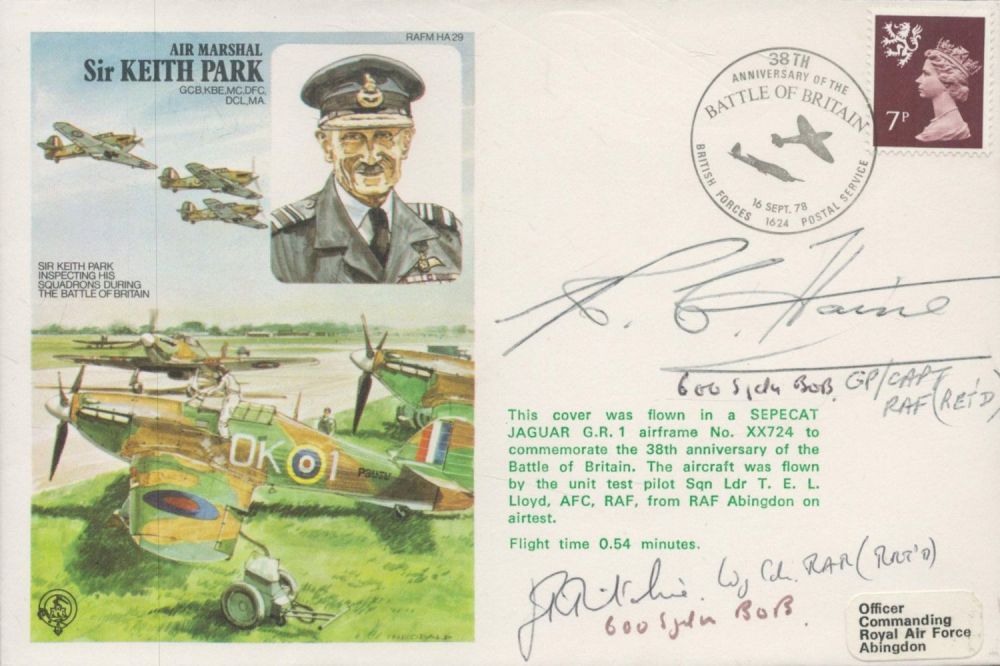 Lot 294: WW2 BOB fighter pilot Ronald Brown 111 sqn...