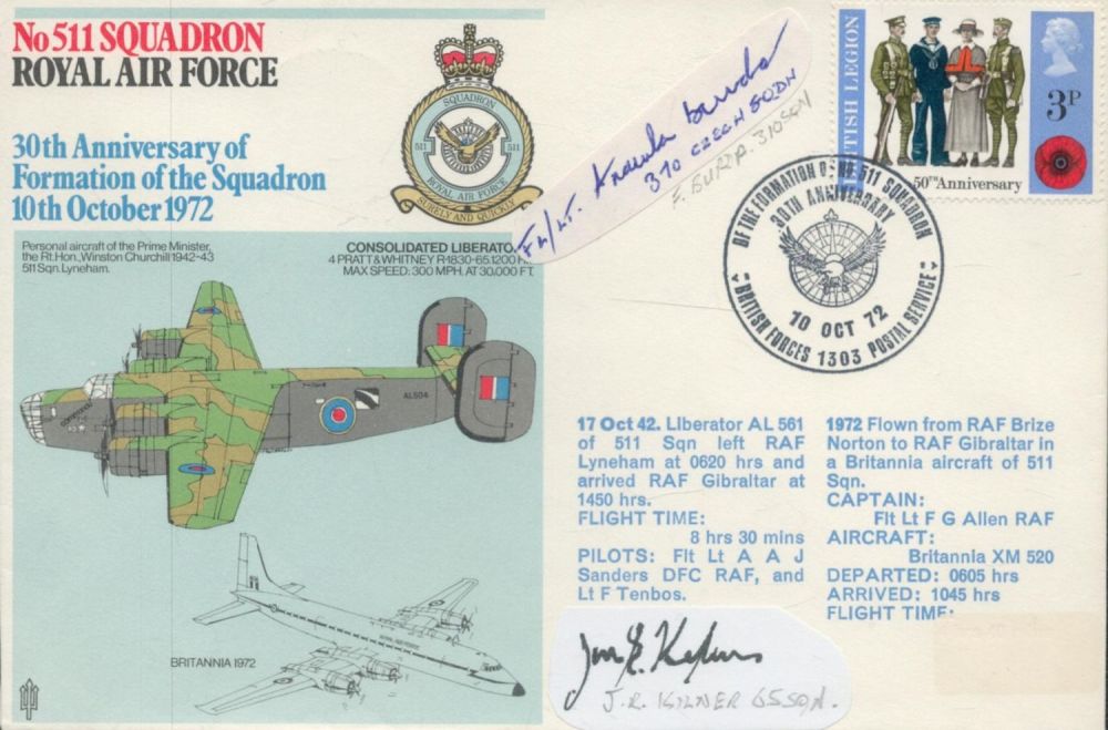 Lot 308: WW2 BOB fighter pilot Alexander Laing 64 sqn...