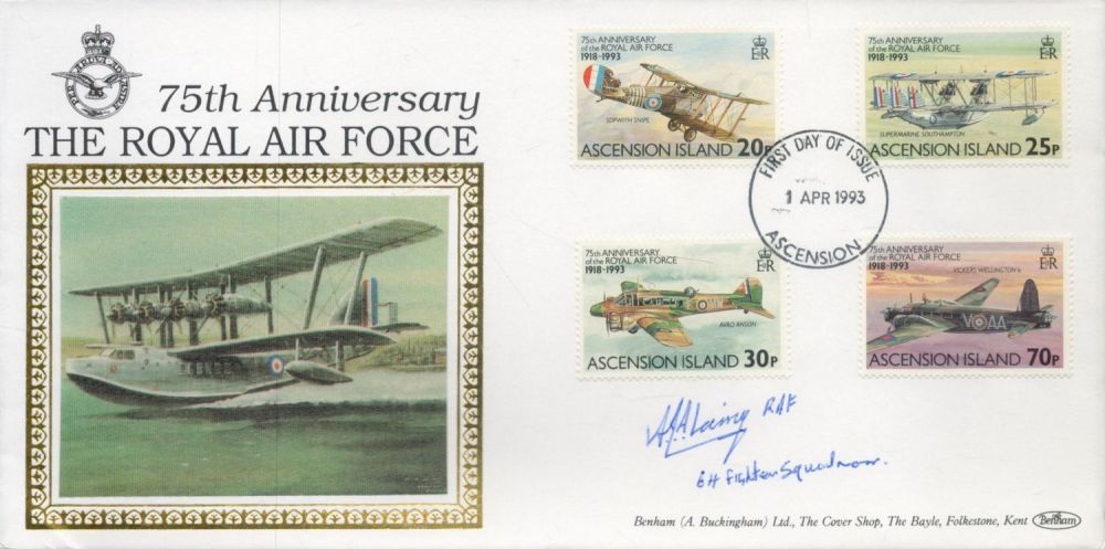 Lot 311: WW2 BOB fighter pilot Lawrence Sones 605 sqn,...
