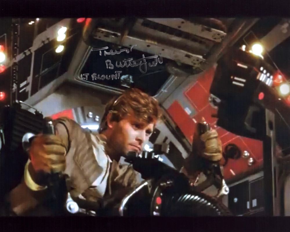 Lot 62: Trevor Butterfield signed Star Wars 10x8 inch colour...