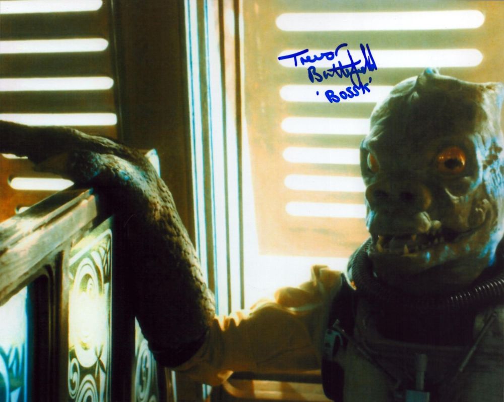Lot 63: Trevor Butterfield signed Star Wars 10x8 inch colour...