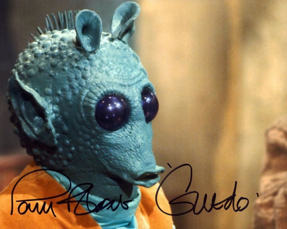 Lot 64: Paul Blake signed Star Wars 10x8 inch colour...