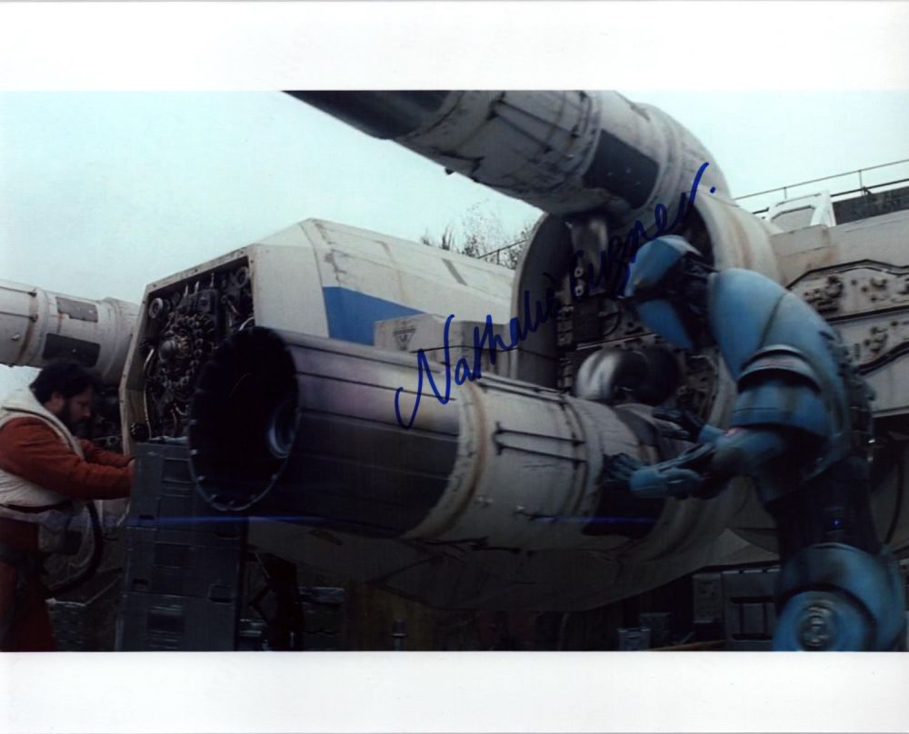 Lot 90: Nathalie Cuzner signed Star Wars 10x8 inch colour...