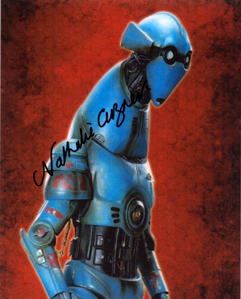 Lot 94: Nathalie Cuzner signed Star Wars 10x8 inch colour...