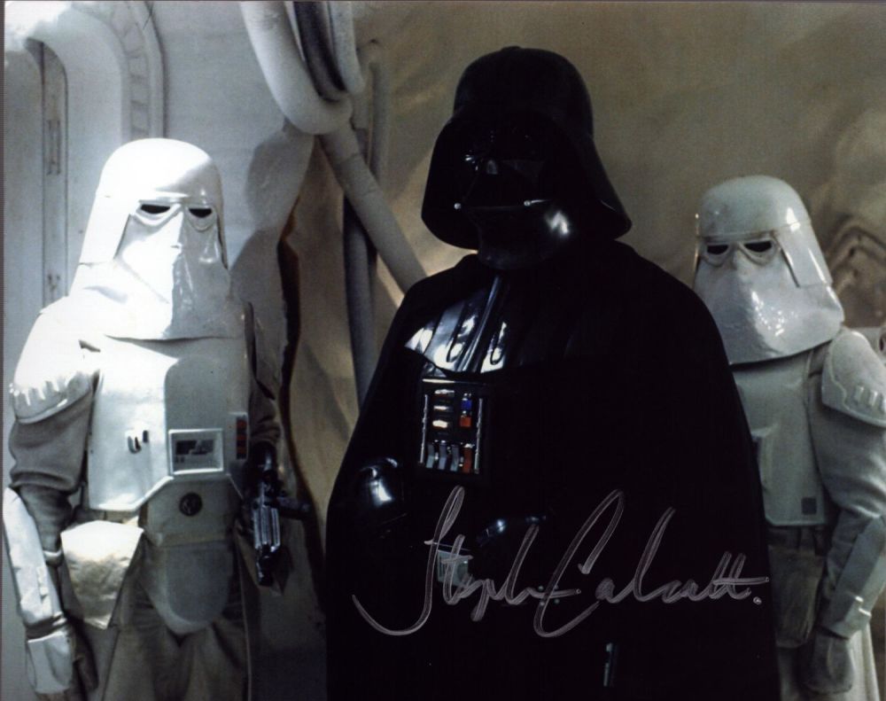 Lot 100: Stephen Calcutt signed Star Wars 10x8 inch colour...