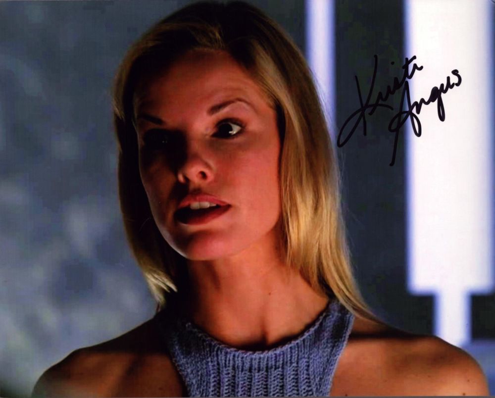 Lot 112: Kristi Angus signed 10x8 inch colour photo. Good...
