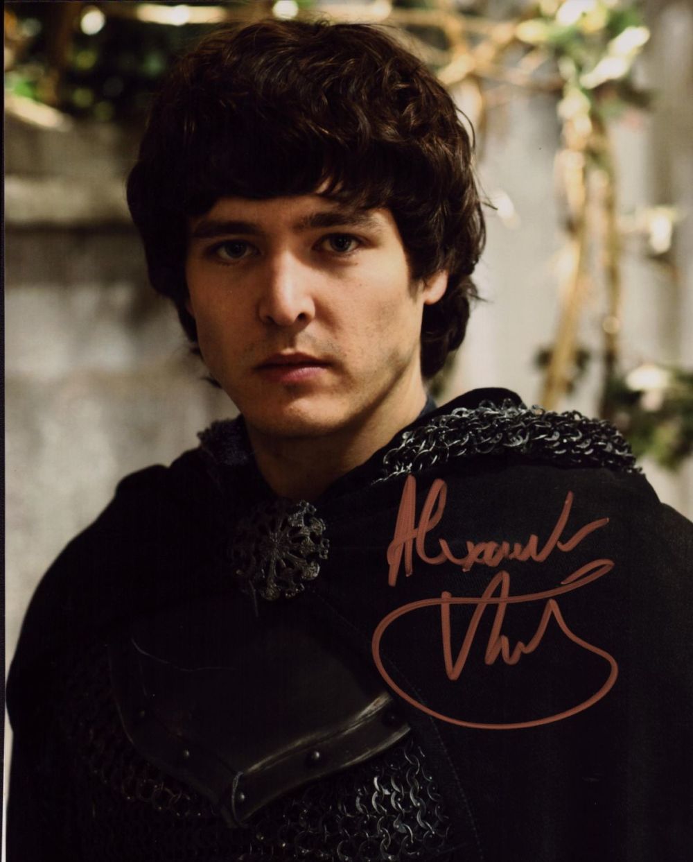 Lot 129: Alexander Vlahos signed 10x8 inch colour photo. Good...