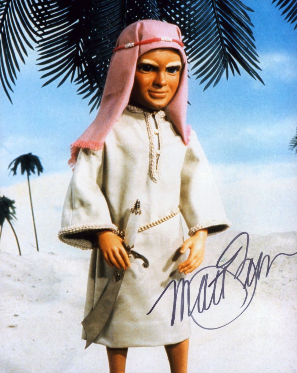 Lot 153: Matt Zimmerman signed 10x8 inch colour photo Thunderbirds....