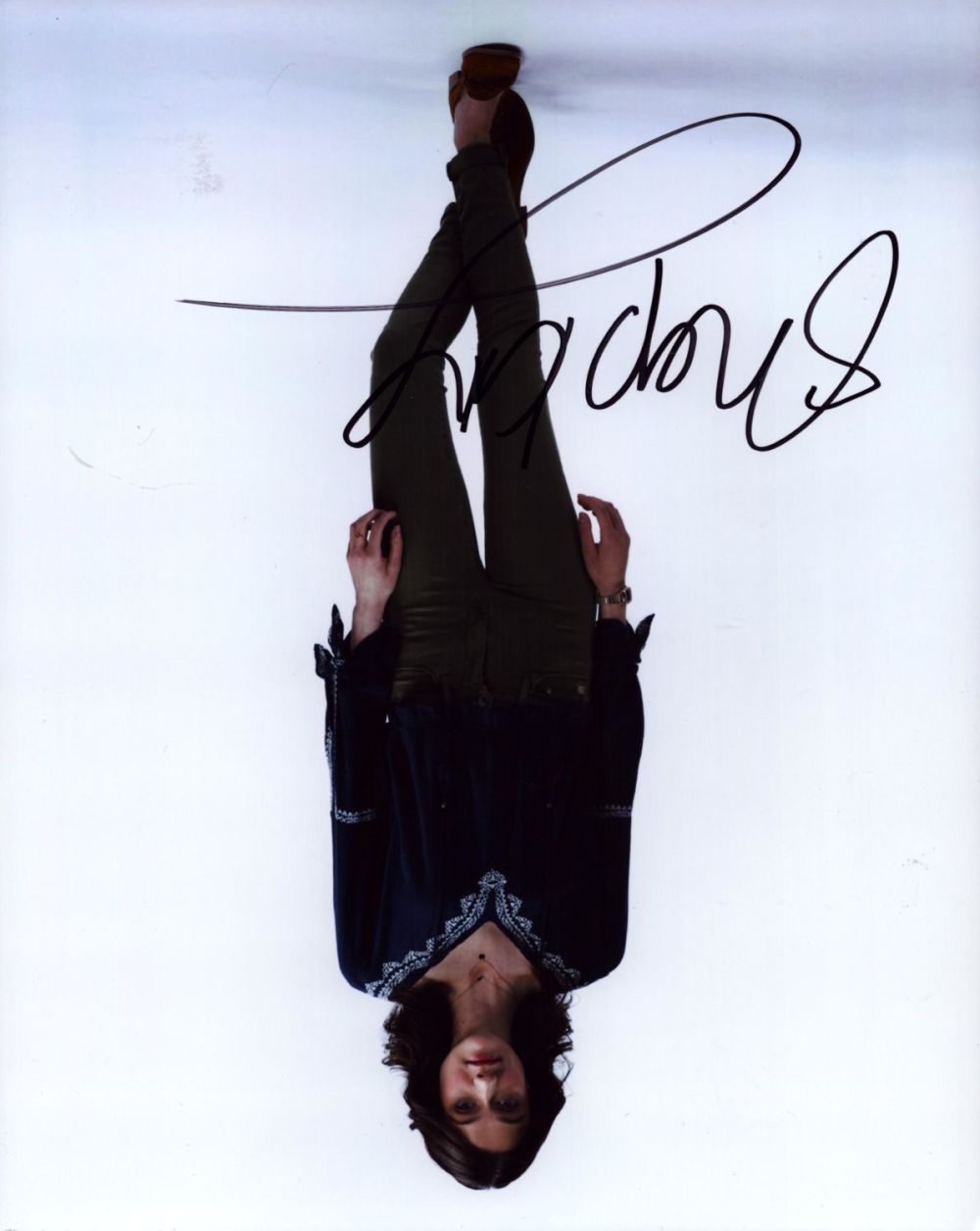 Lot 161: Sophie Hopkins signed 10x8 inch colour photo. Good...