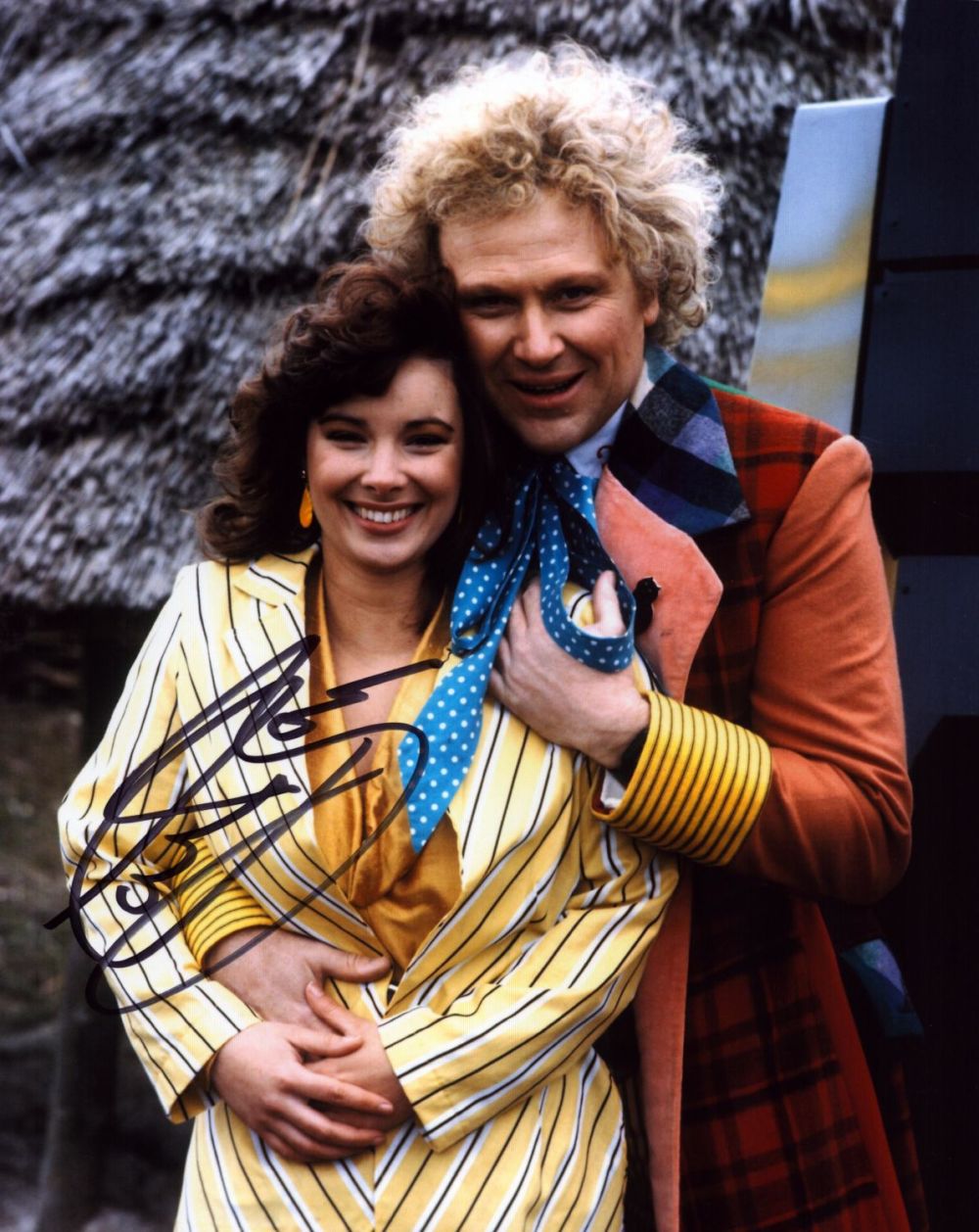 Lot 214: Colin Baker signed 10x8 inch colour photo pictured...