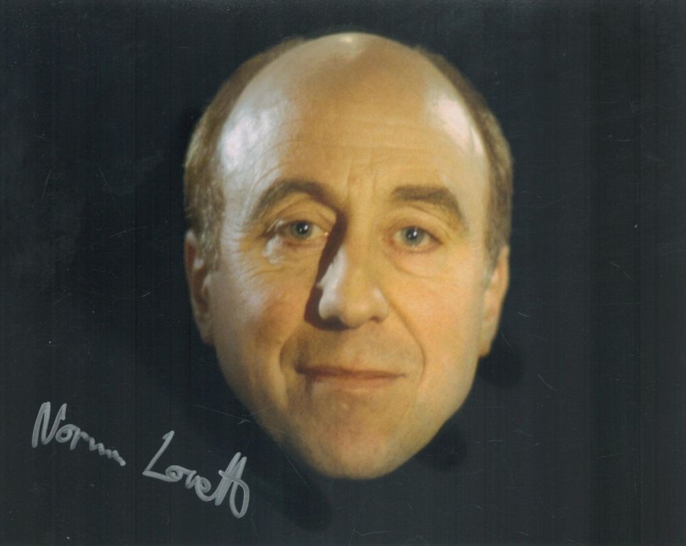 Lot 229: Norman Lovett signed 10x8 inch colour photo. Good...