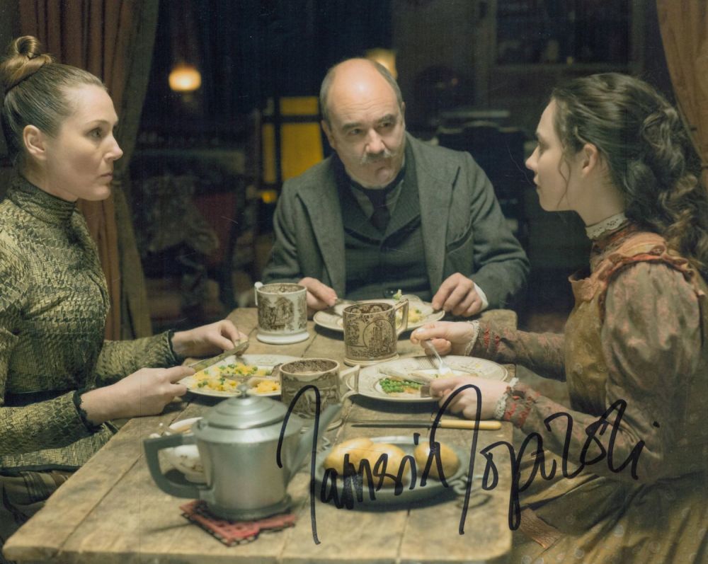 Lot 243: Tamsin Topolski signed 10x8 inch colour promo photo....
