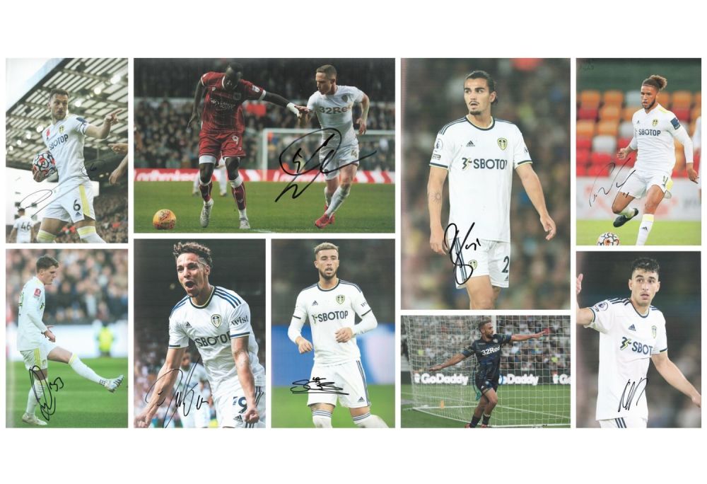 Lot 24: Sports collection of 27 12x8 signed Leeds photos....