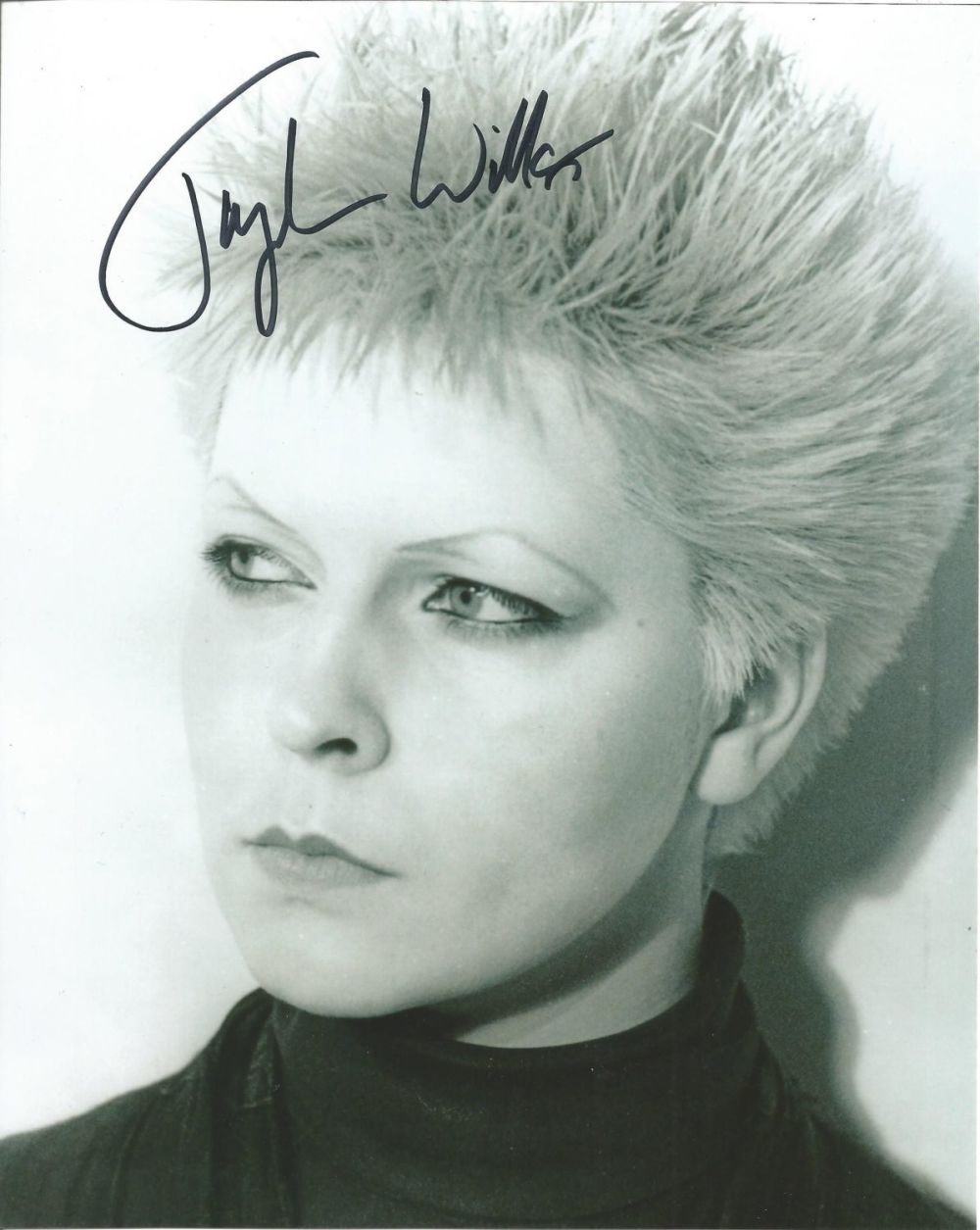 Lot 61: Toyah Wilcox signed 10x8 black and white photo....