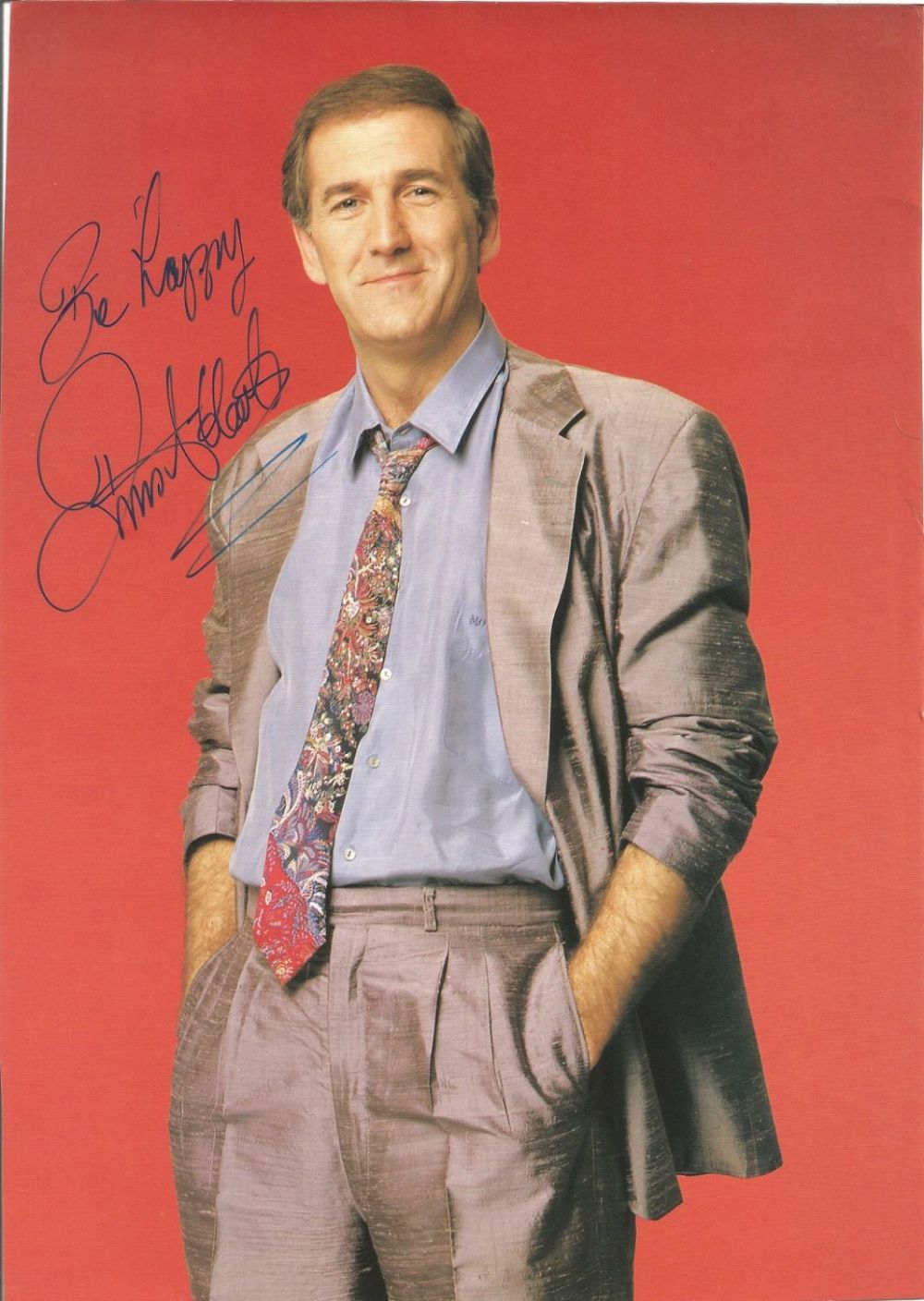 Lot 62: Entertainer Russ Abbot signed 12x8 colour photo. Russ...