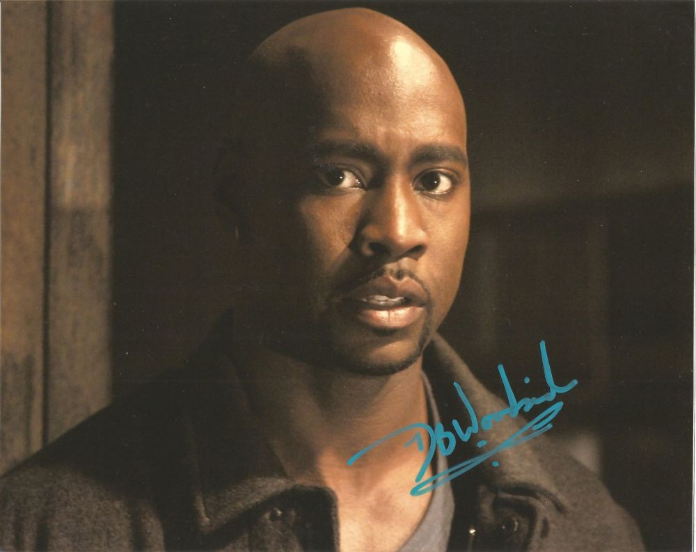 Lot 65: Actor D B Woodside signed 10x8 colour photo...