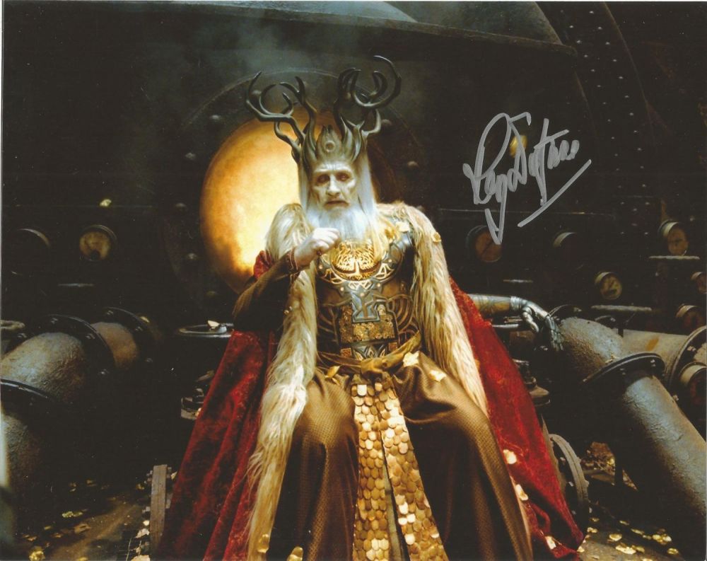 Lot 69: Actor Roy Dotrice signed 10x8 colour image in...