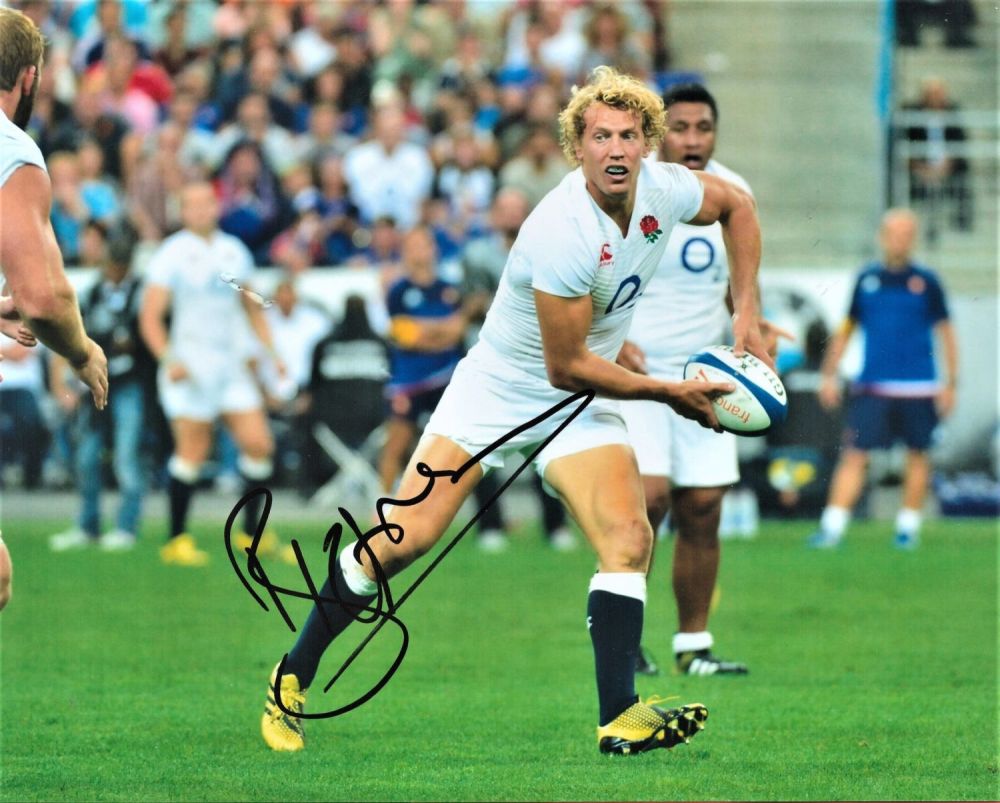 Lot 85: Billy Twelvetrees 10x8 signed colour photo. Good condition....