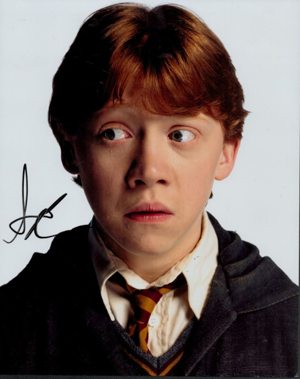 Lot 191: Rupert Grint signed Colour photo 10x8 Inch. Is...