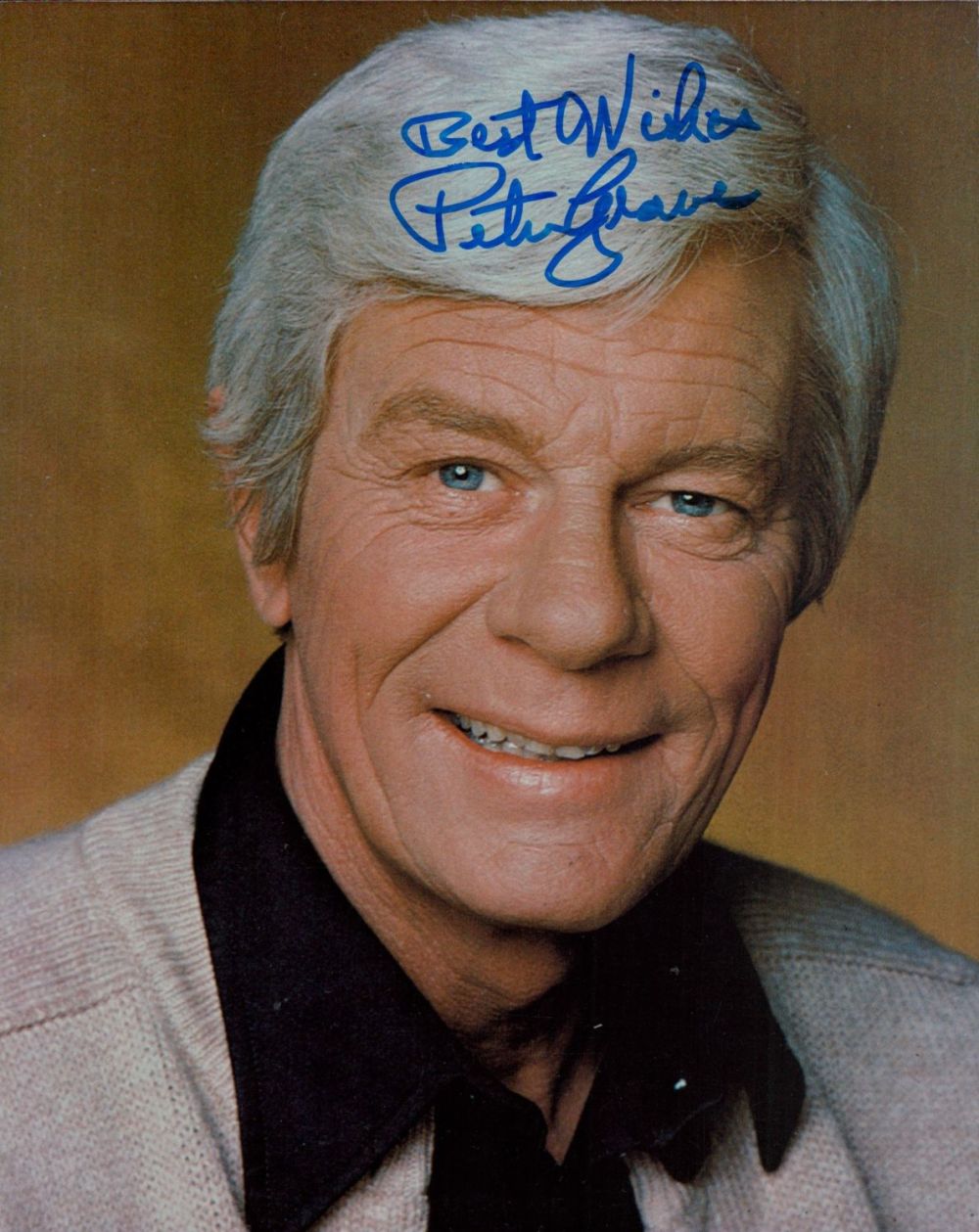 Lot 201: Peter Graves signed 10x8inch colour photo from Mission...