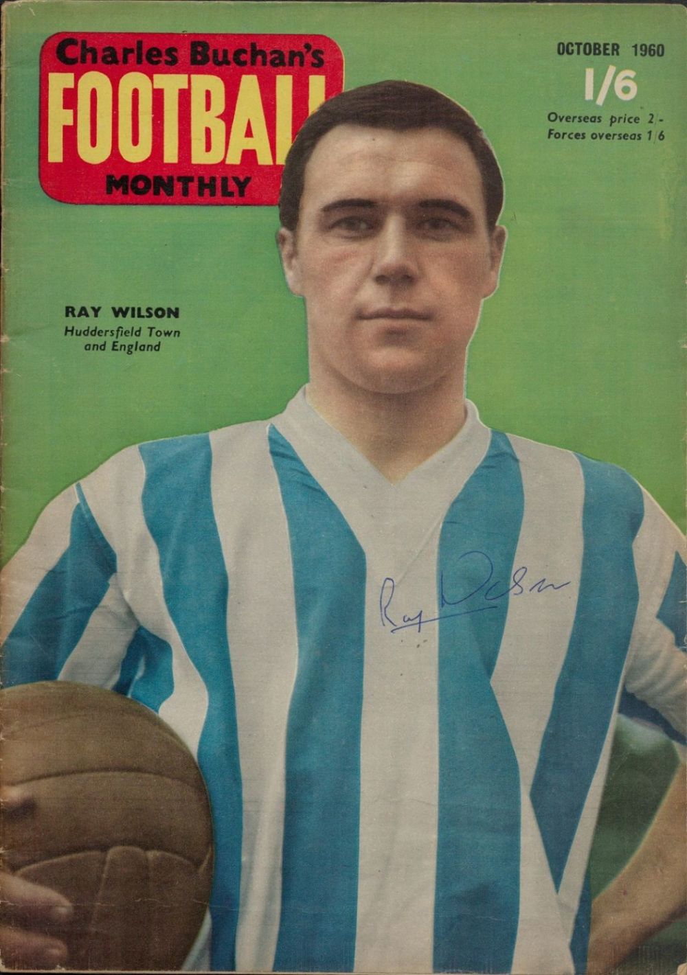 Lot 207: Ray Wilson signed 1966 World Cup - a...