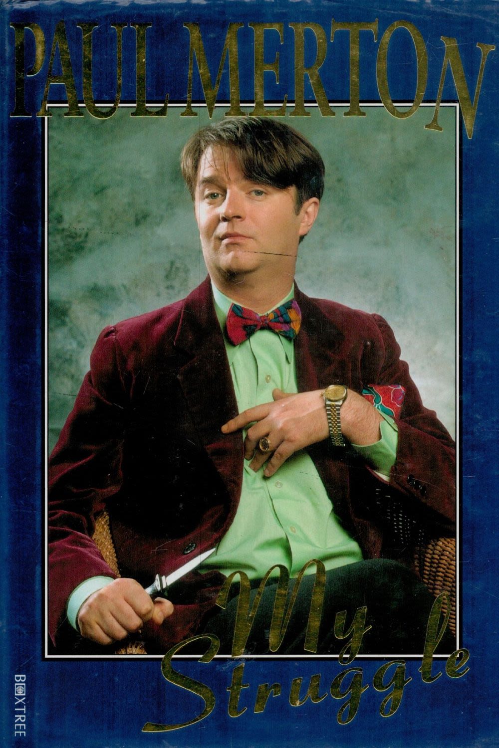 Lot 223: Paul Merton signed My Struggles' hardback memoir. Good...