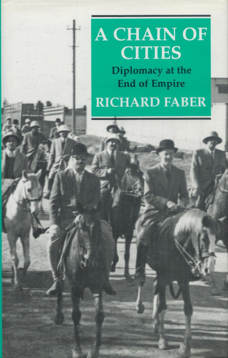 Lot 233: Richard Faber signed A Chain of Cities hardback...
