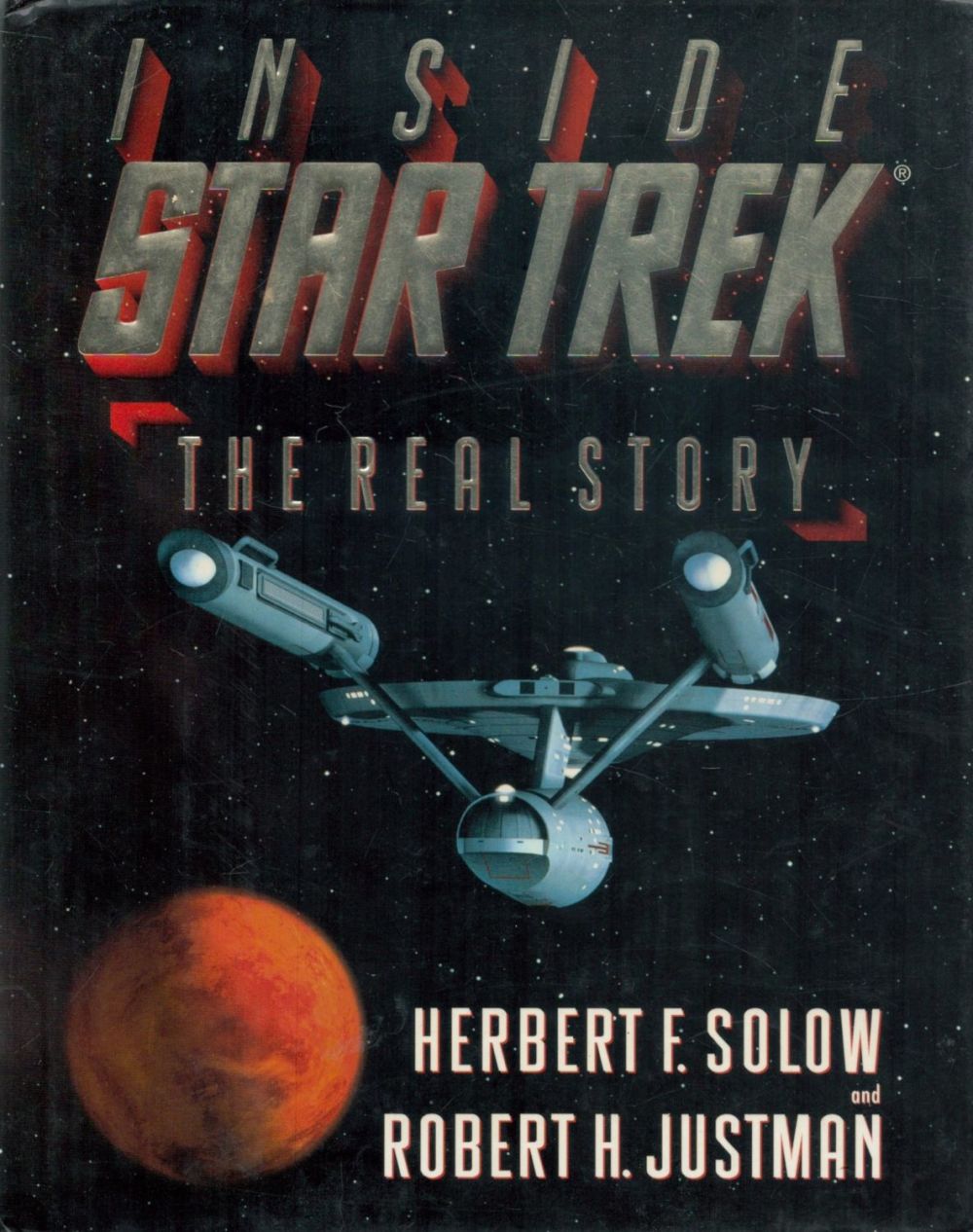 Lot 267: Inside Star Trek, the Real Story' 1996 hardback...