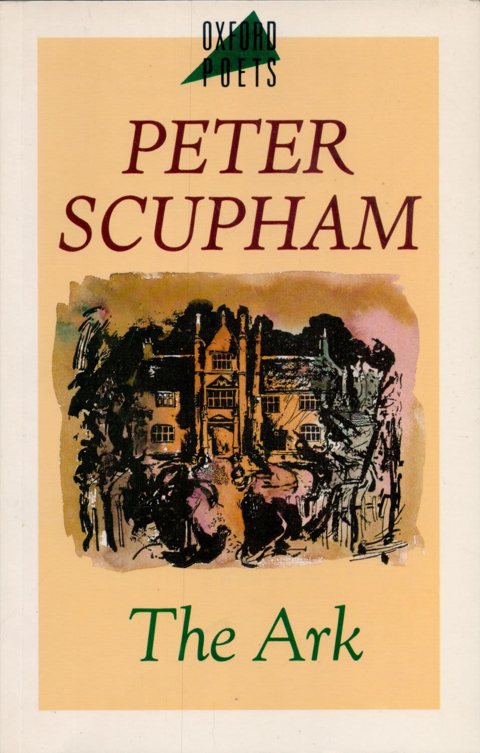 Lot 277: The Ark by Peter Scupham softback book. UNSIGNED....