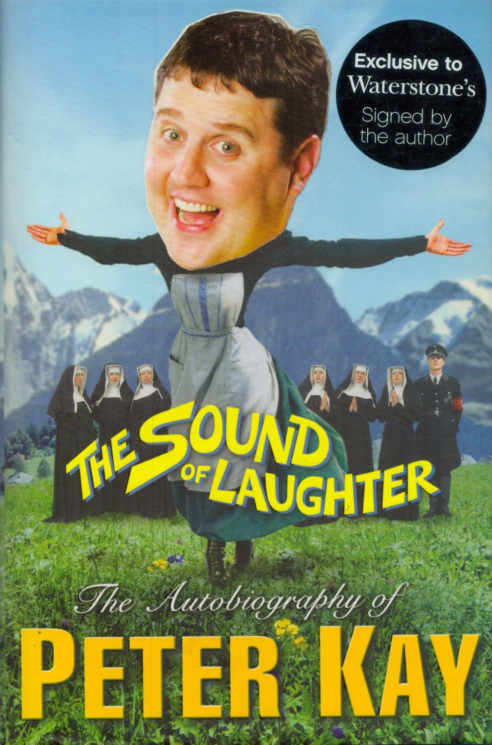 Lot 291: Peter Kay signed The Sound of Laughter' hardback...