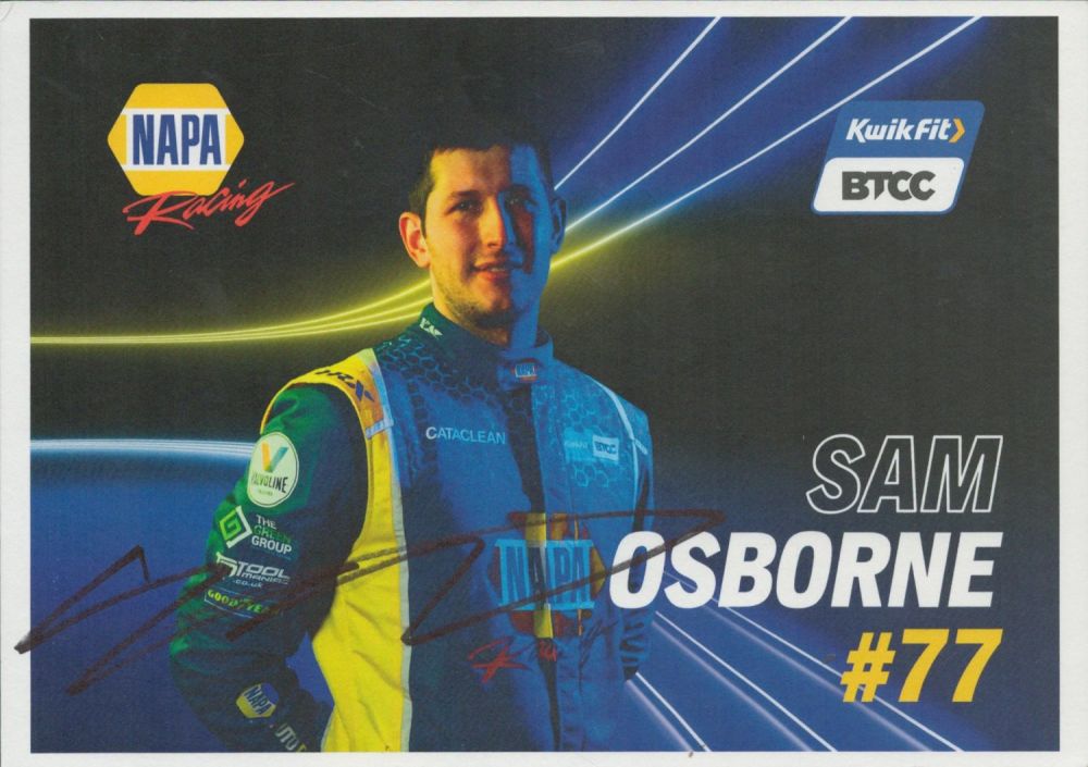 Lot 304: Sam Osborne signed Colour Promo. Photo 8.25x6 Inch....