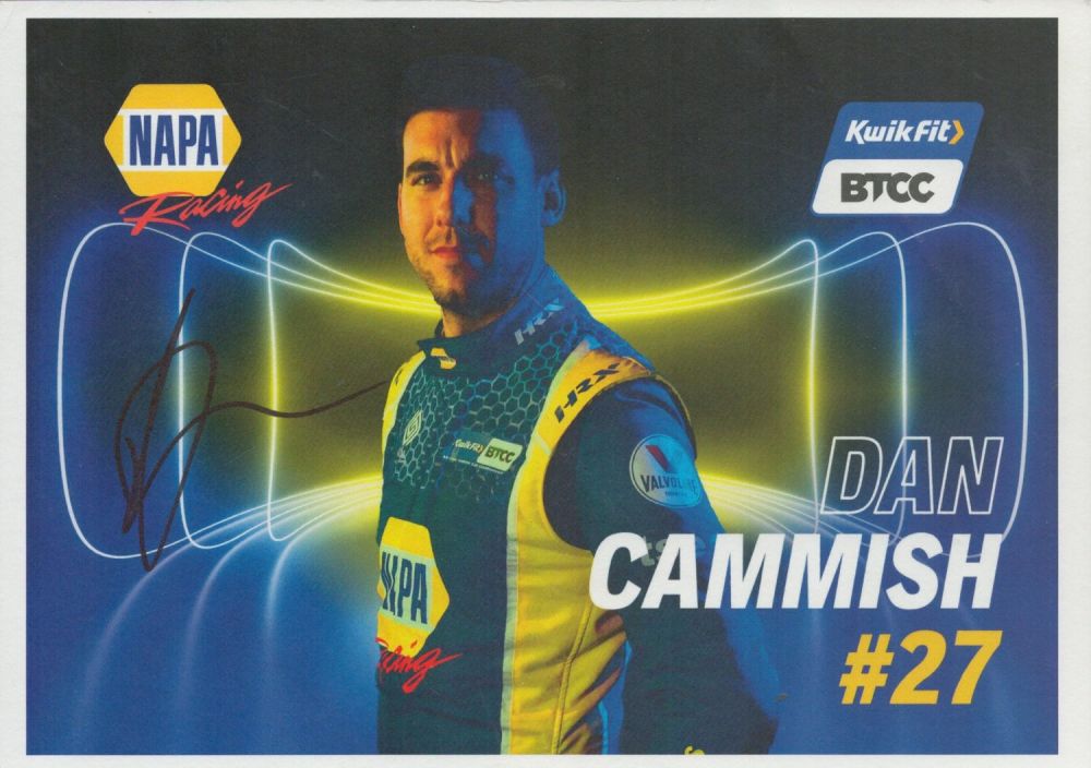 Lot 305: Dan Cammish signed Colour Promo. Photo 8.25x6 Inch....
