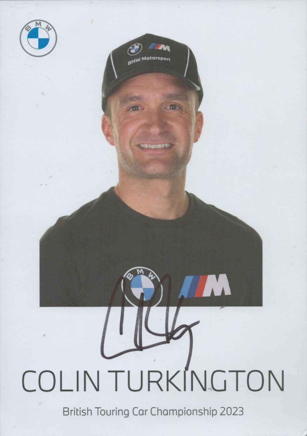 Lot 306: Colin Turkington signed Colour Promo. Photo 8.25x6 Inch....