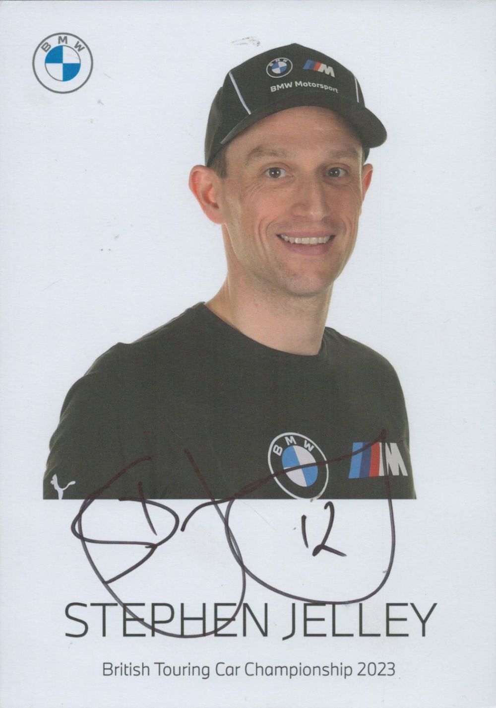 Lot 307: Stephen Jelly signed Colour Promo. Photo 8.25x6 Inch....