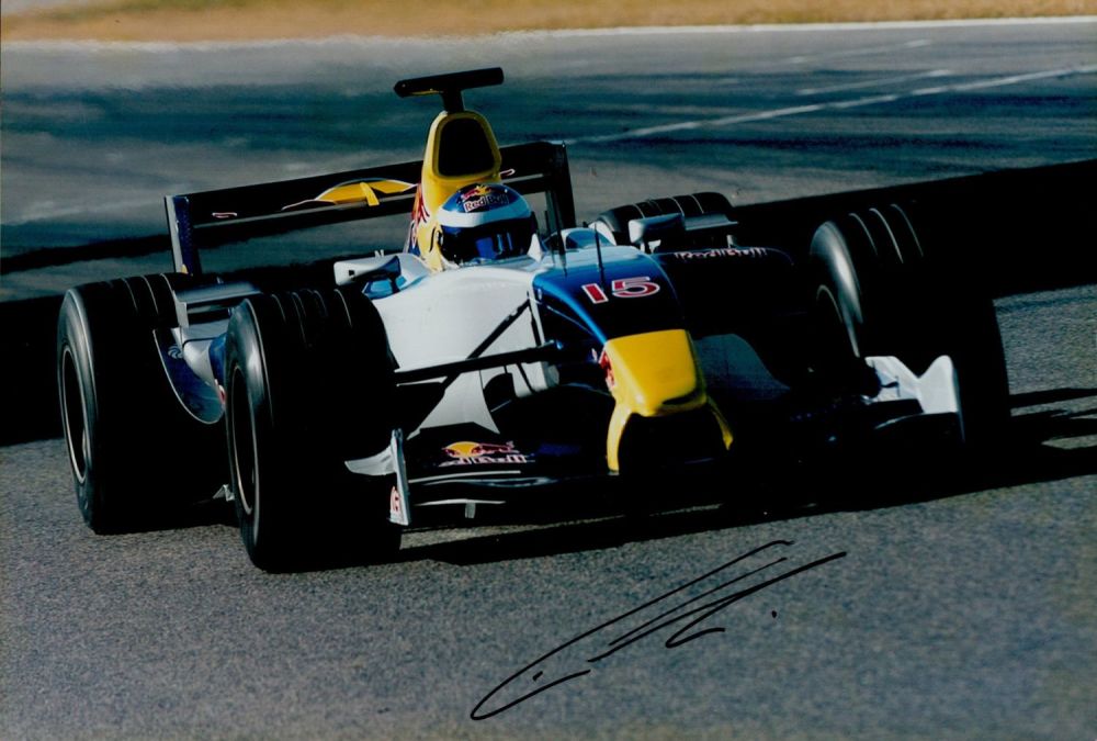 Lot 325: Christian Klien signed Colour Photo 12x8 Inch. Is...