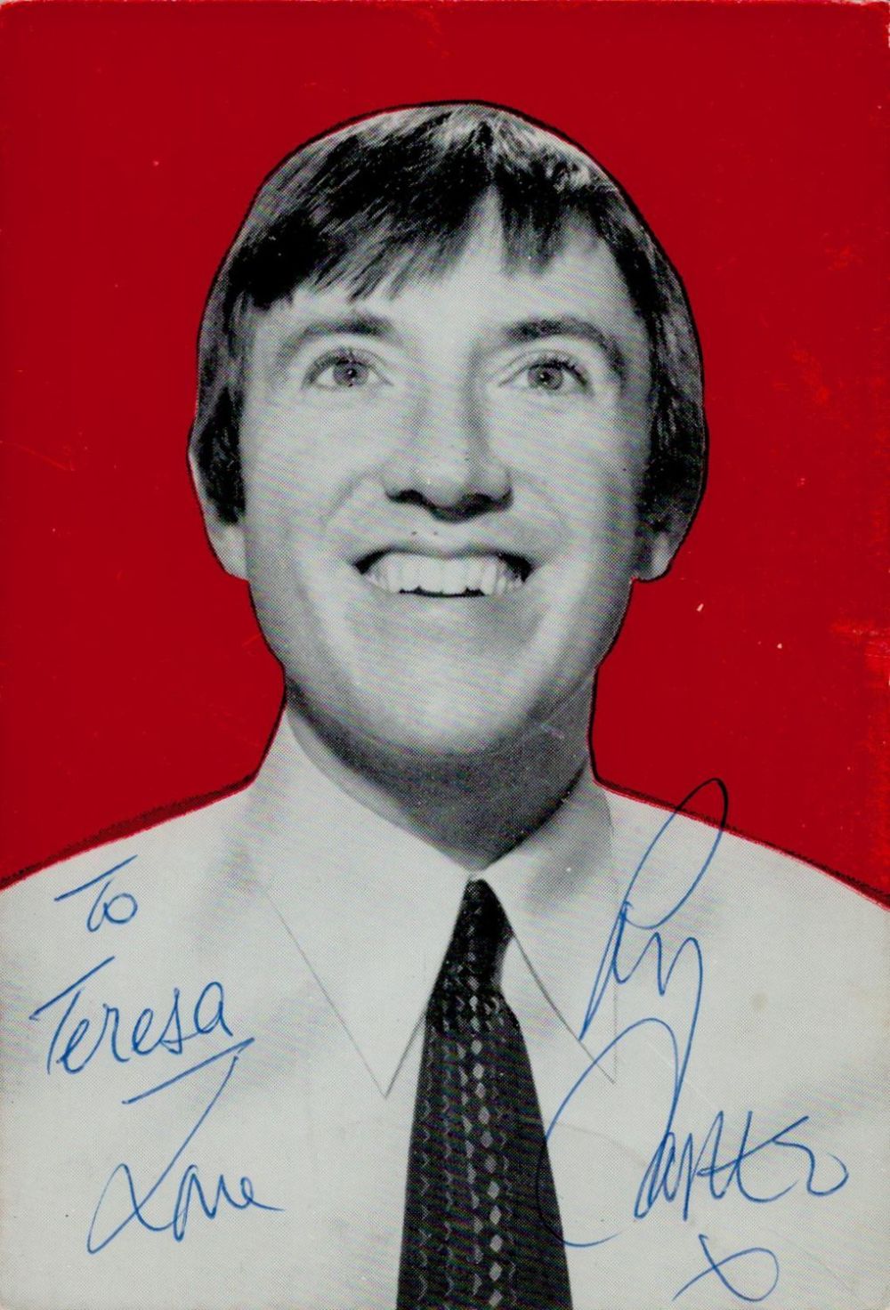 Lot 620: Roy Castle signed Black and White Photo with...
