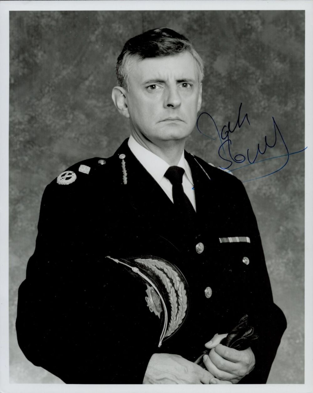 Lot 698: Jack Shepherd signed 10x8inch black and white photo....