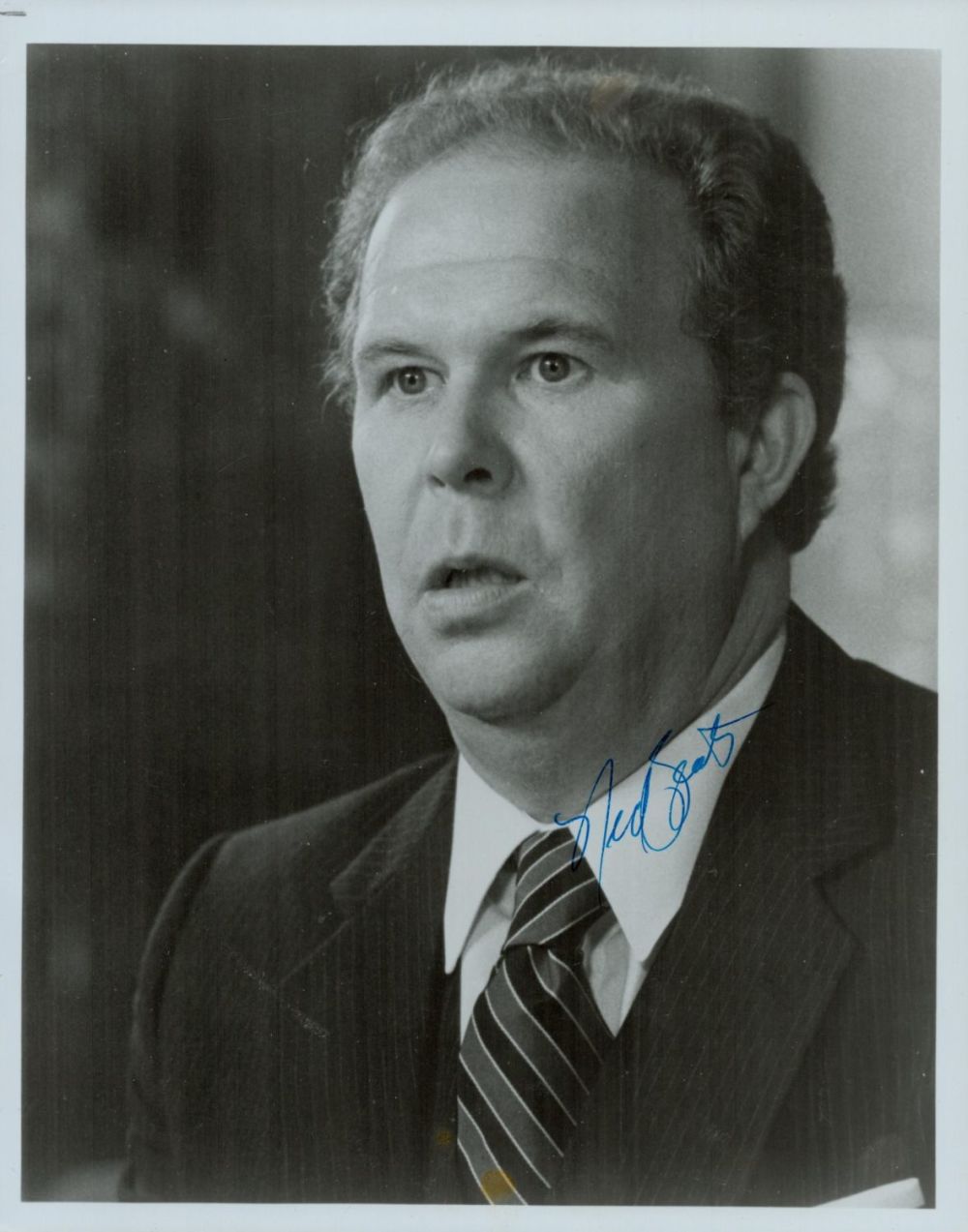 Lot 699: Ned Beatty signed 10x8inch black and white photo....