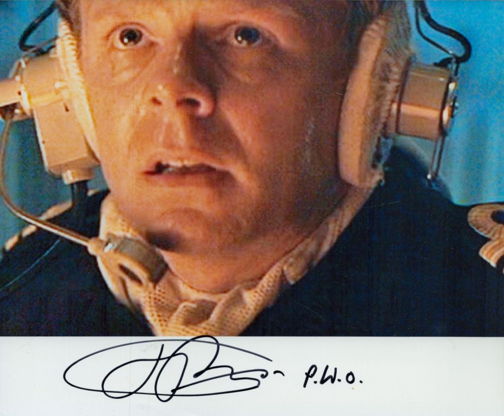 Lot 75: Jason Watkins signed 10x8 inch James Bond colour...