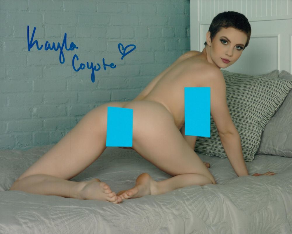 Lot 82: Kayla Coyote signed 10x8 inch colour photo. Good...