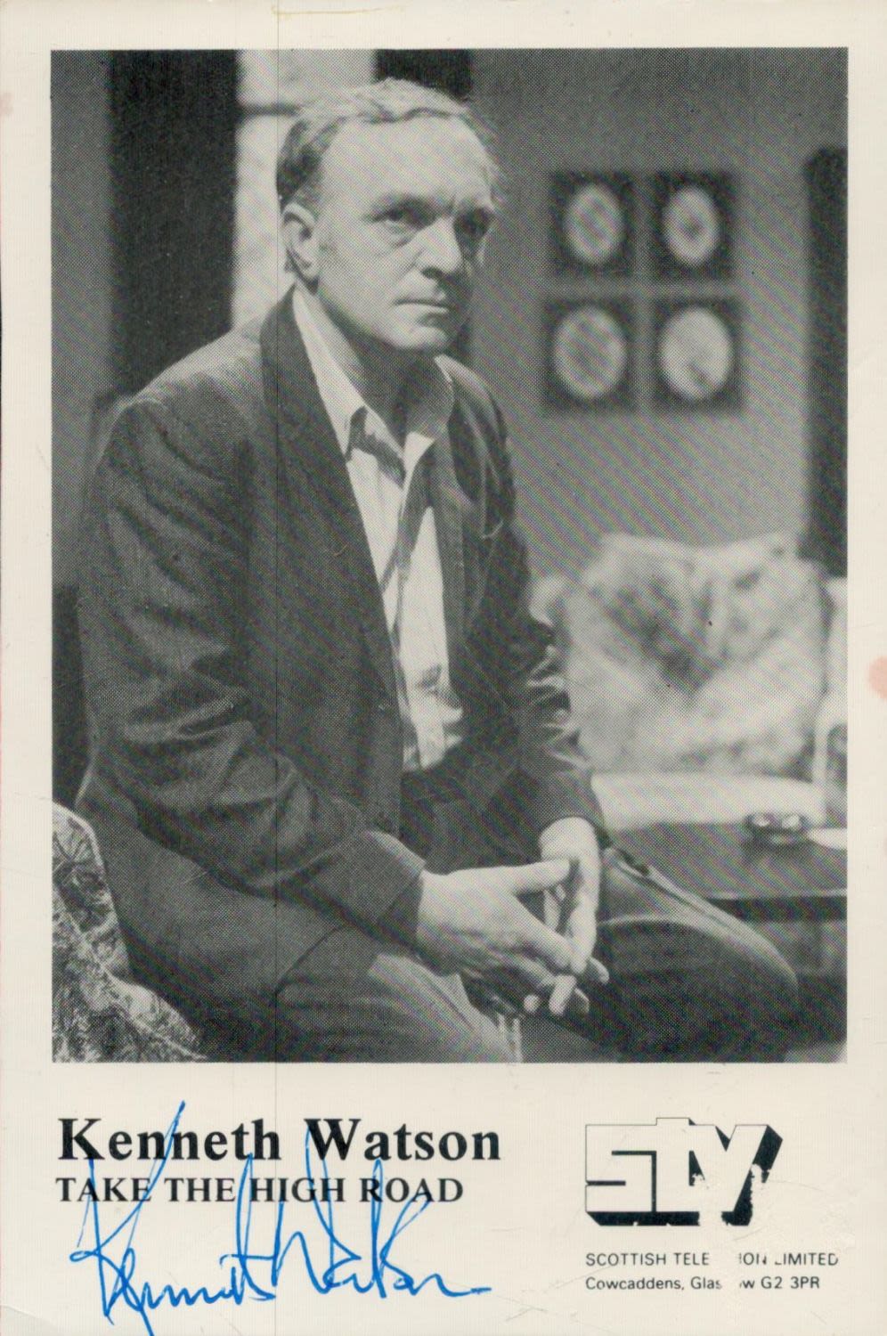 Lot 141: Kenneth Watson signed 6x4 inch STV Take the...