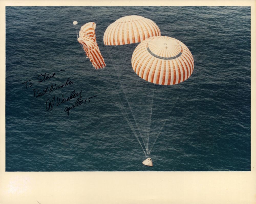 Lot 163: Al Wordon signed 10x8 inch colour photo picturing...