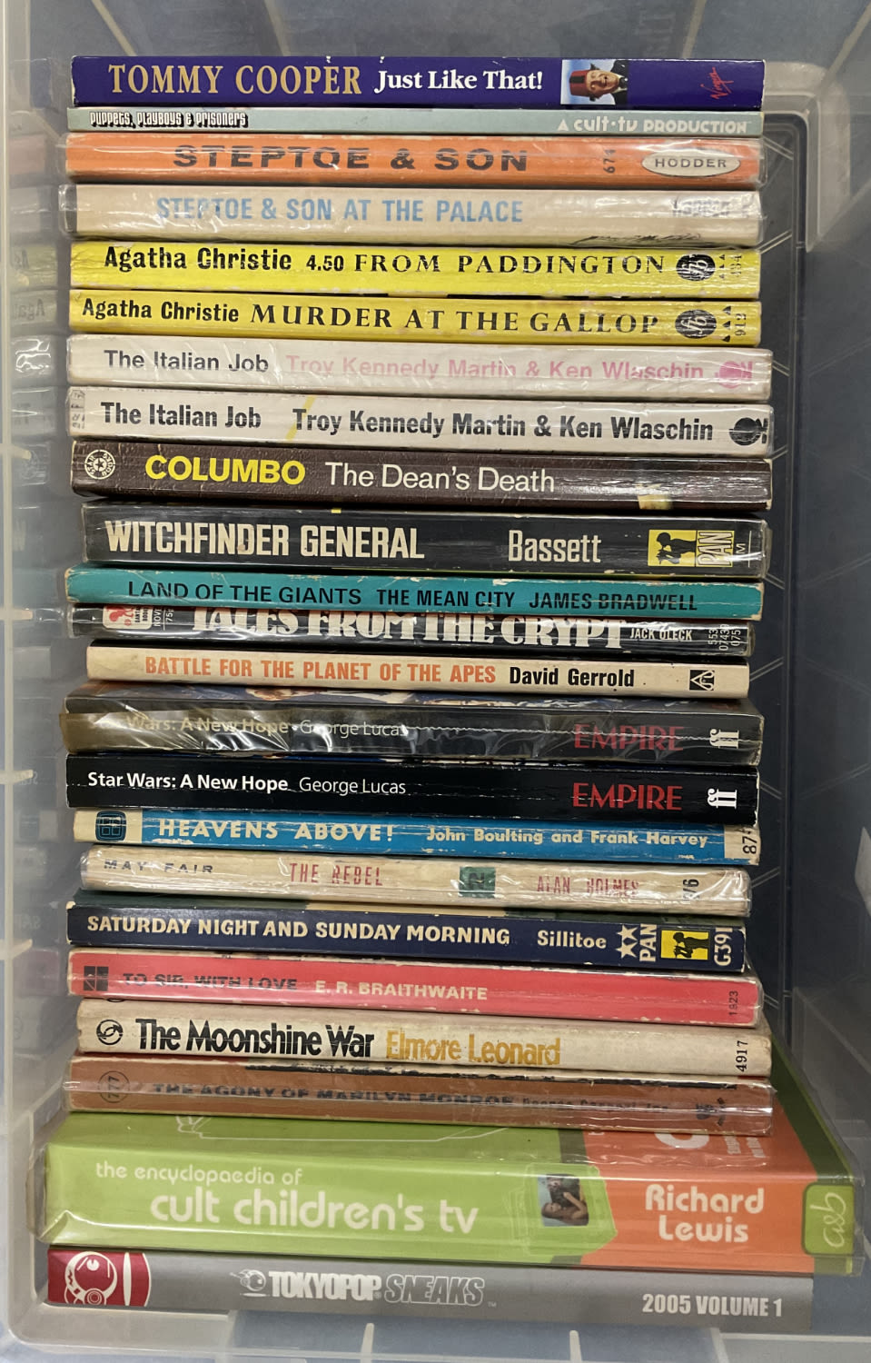 Lot 221: Paperback book collection. 23 books in total. Includes...