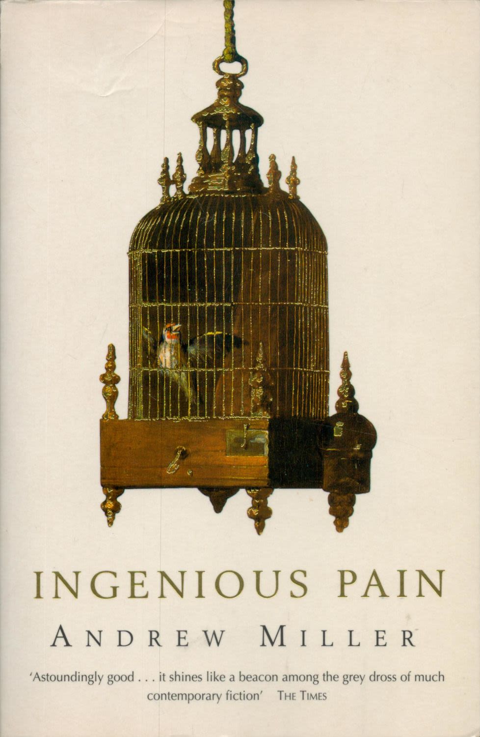 Lot 231: Andrew Miller signed Ingenious pain paperback book. Good...