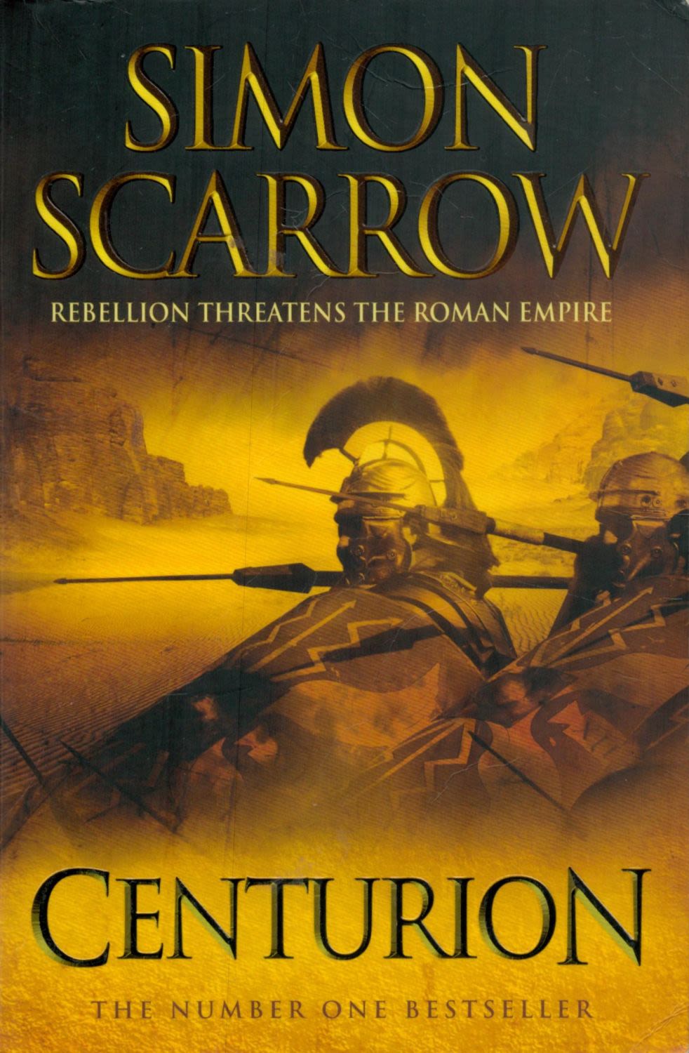 Lot 238: Simon Scarrow signed Centurion paperback book. Good condition....