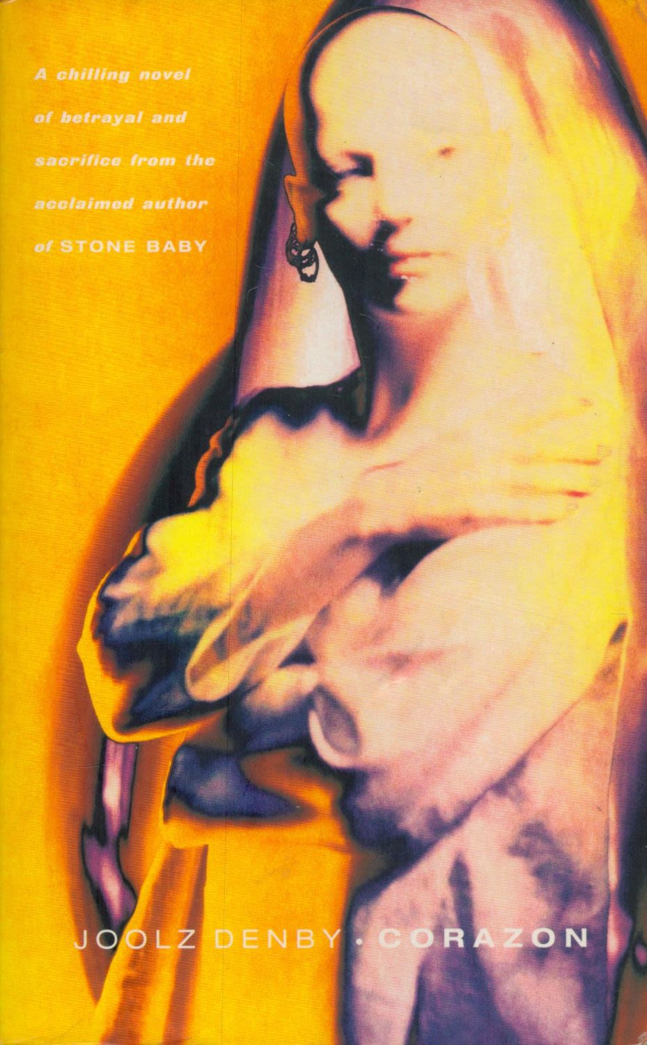 Lot 240: Joolz Denby signed Corazon paperback book. Good condition....