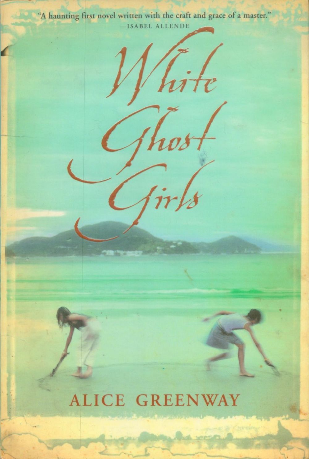 Lot 241: Alice Greenway signed White ghost girls' paperback book....