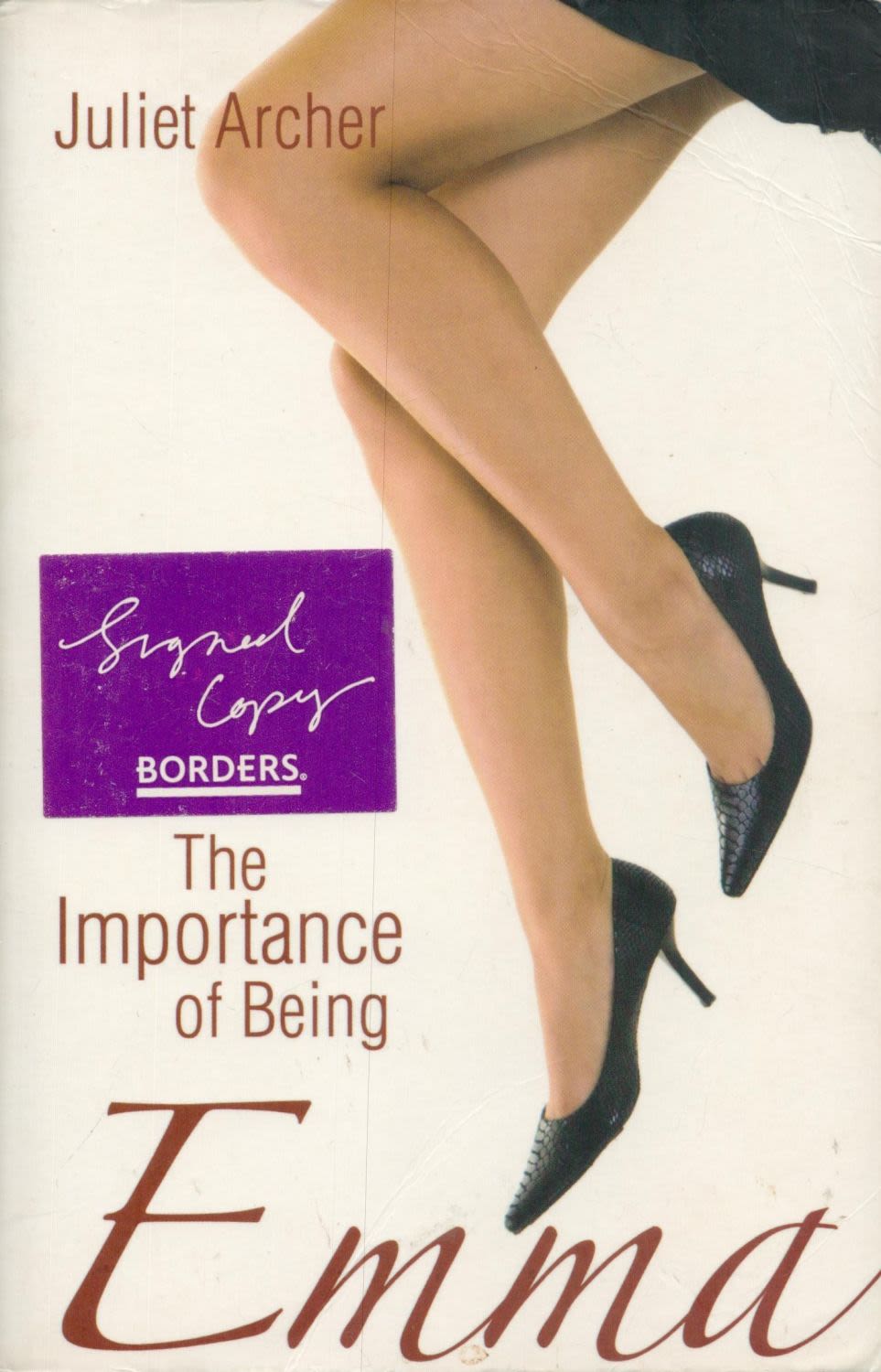 Lot 254: Juliet Archer signed The importance of being Emma...